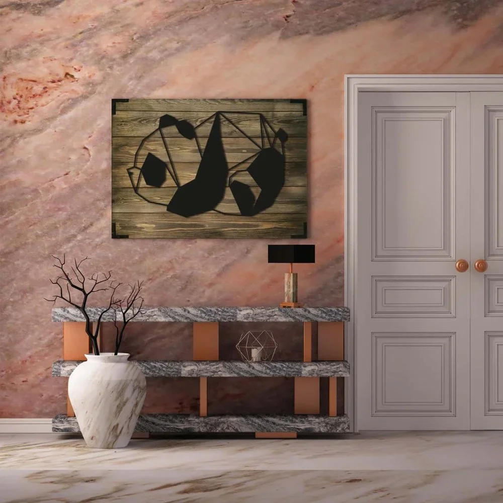 Wooden Wall Decor - Panda - Picture 3 of 3